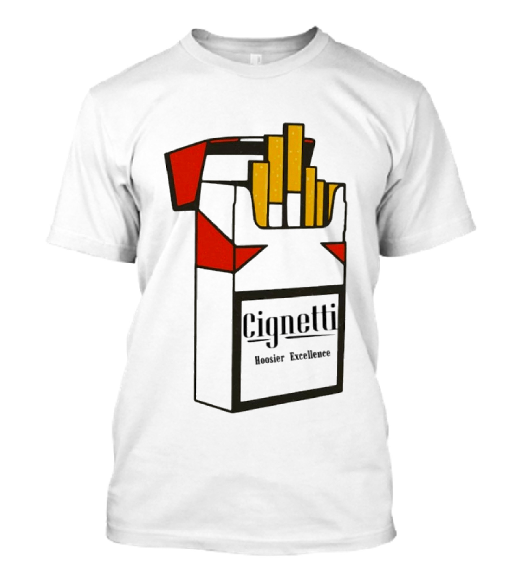 Cignetti Hoosier Excellence Indiana Football Coach Cig T-Shirt