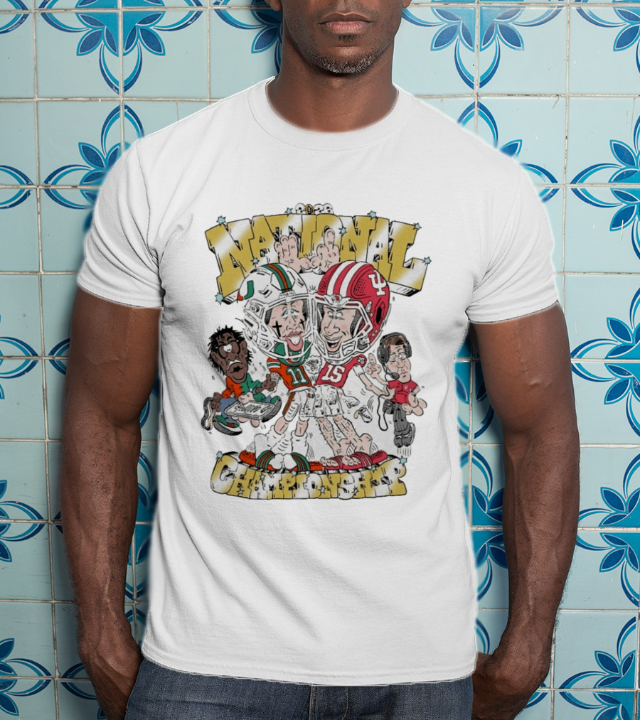 FRKO Natty National Championship 2026 Football Rivalry T-Shirt