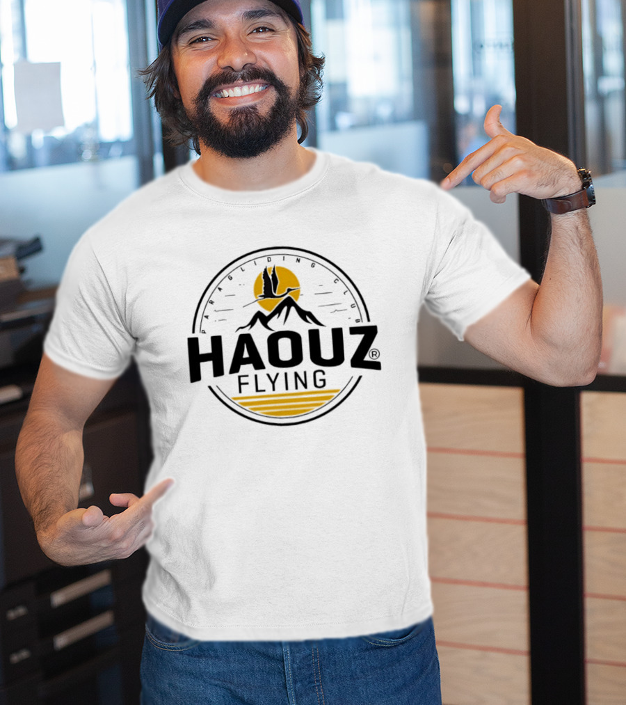 Haouz Flying Paragliding Club Mountains Adventure T-Shirt