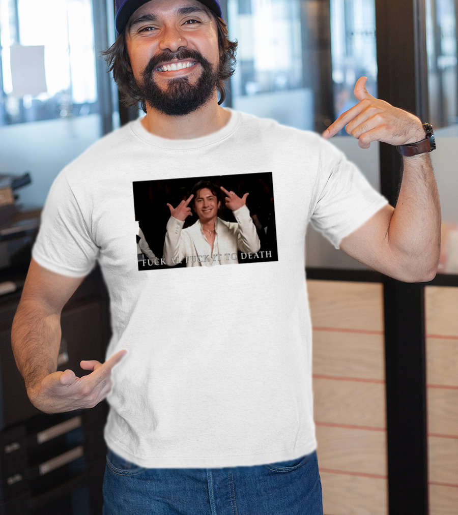 Hudson Williams Fuck AI Fuck It To Death Middle Finger Gesture T-Shirt
