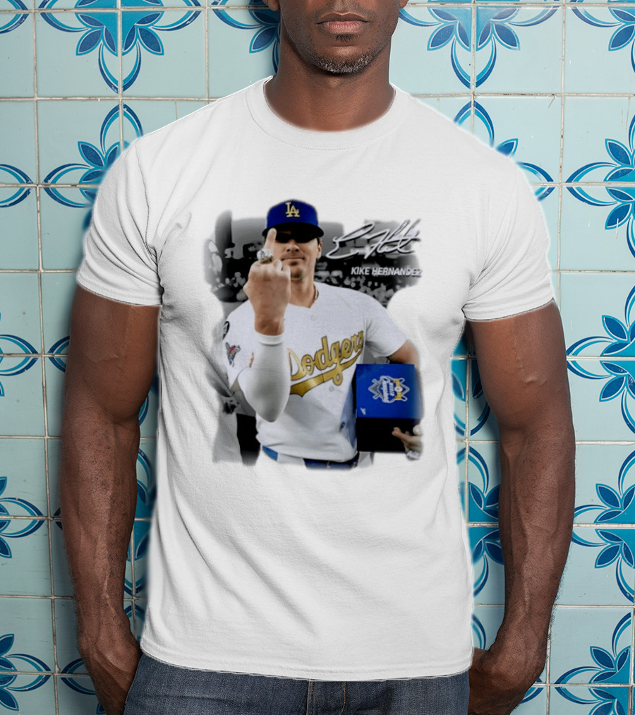 Kike Hernandez Former Dodgers T-Shirt