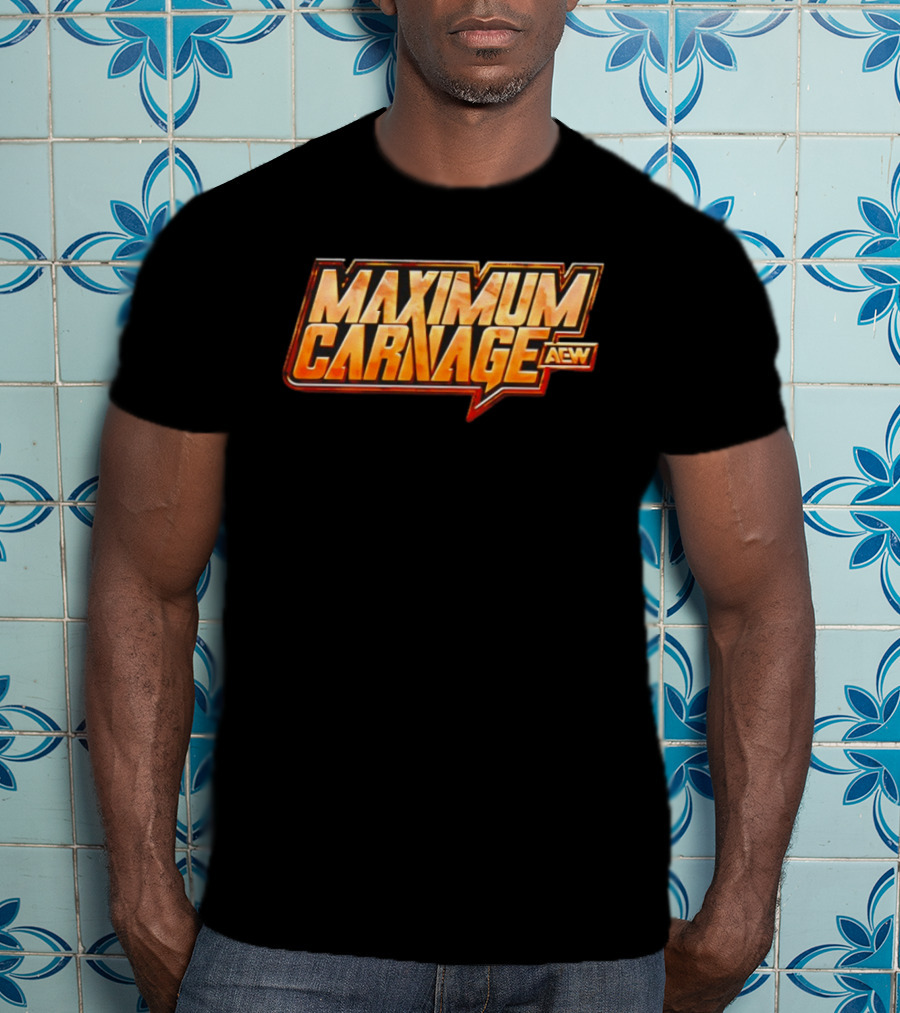 AEW Maximum Carnage 2026 Event Wrestling Promotion T-Shirt