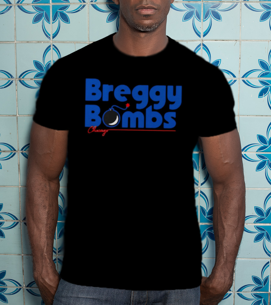 Breggy Bombs Chicago Baseball Alex Bregman T-Shirt