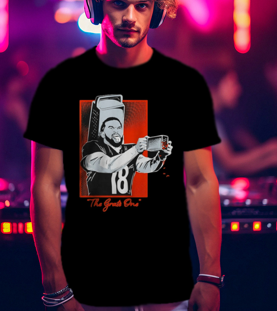 Caleb Williams The Grate One Sports Tribute With Cheese Grater T-Shirt