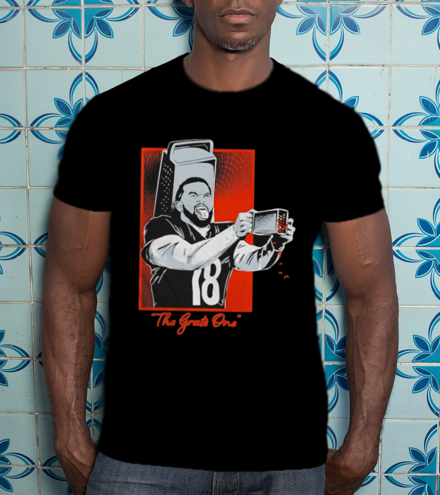 Caleb Williams The Grate One Sports Tribute With Cheese Grater T-Shirt