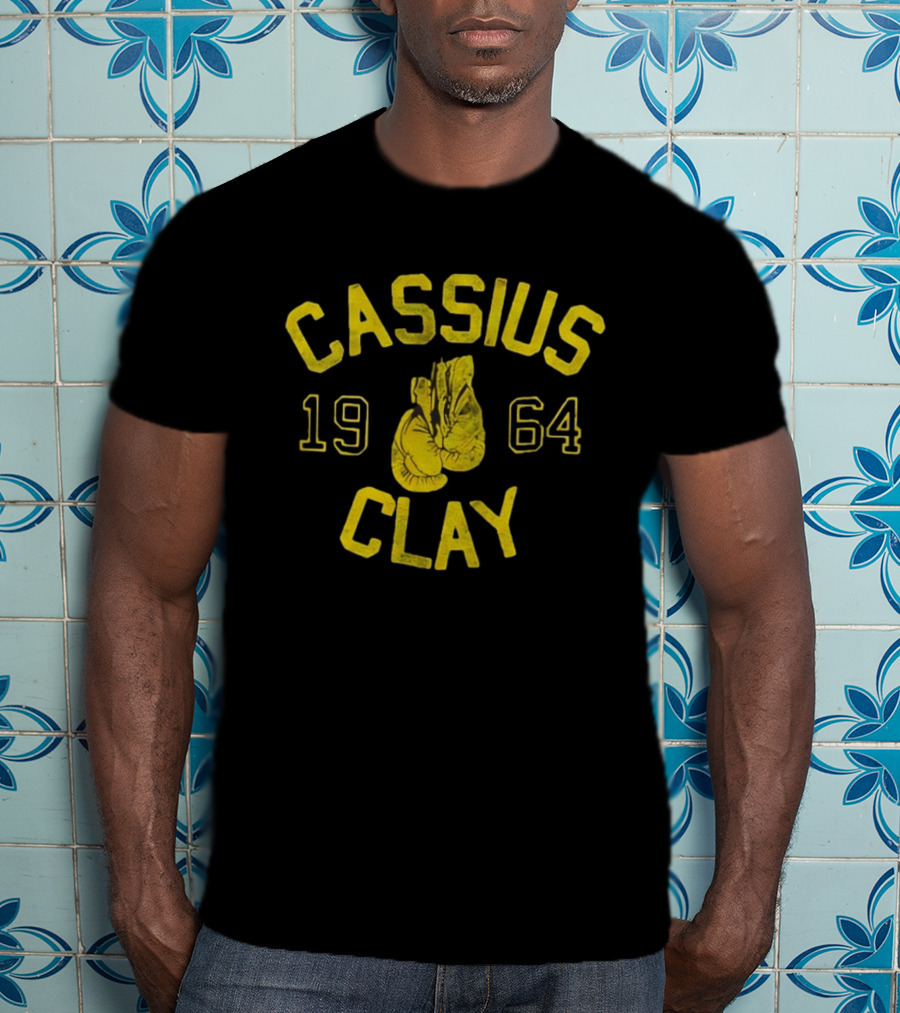 Cassius Clay 1964 Boxing Gloves T-Shirt