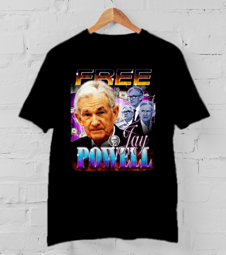 Free Jay Powell Jerome Powell Money T-Shirt