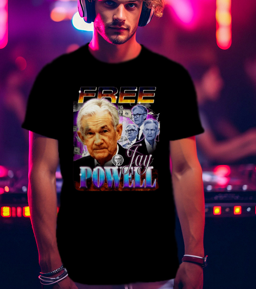 Free Jay Powell Jerome Powell Money T-Shirt