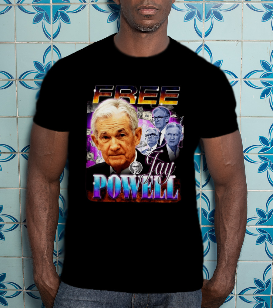 Free Jay Powell Jerome Powell Money T-Shirt