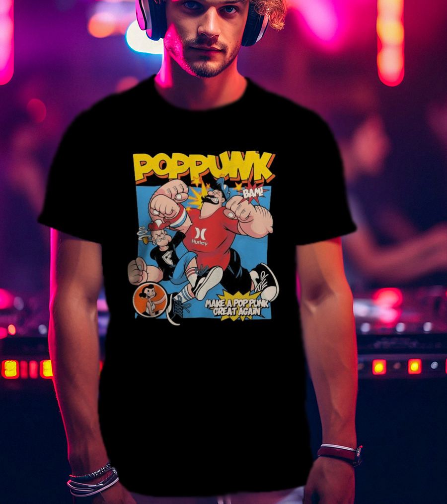 Pop Punk Bam Make A Pop Punk Great Again T-Shirt