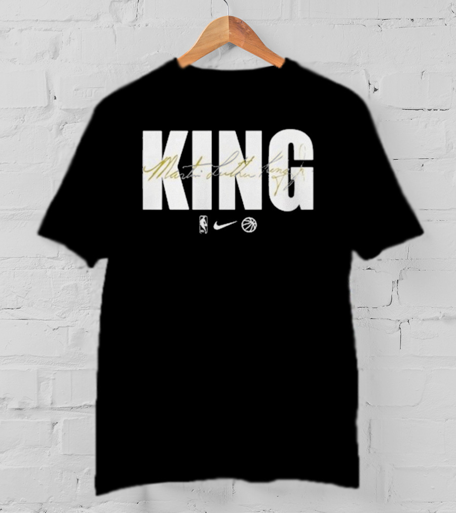 Minnesota Timberwolves King Martin Luther King Jr NBA Nike Basketball T-Shirt