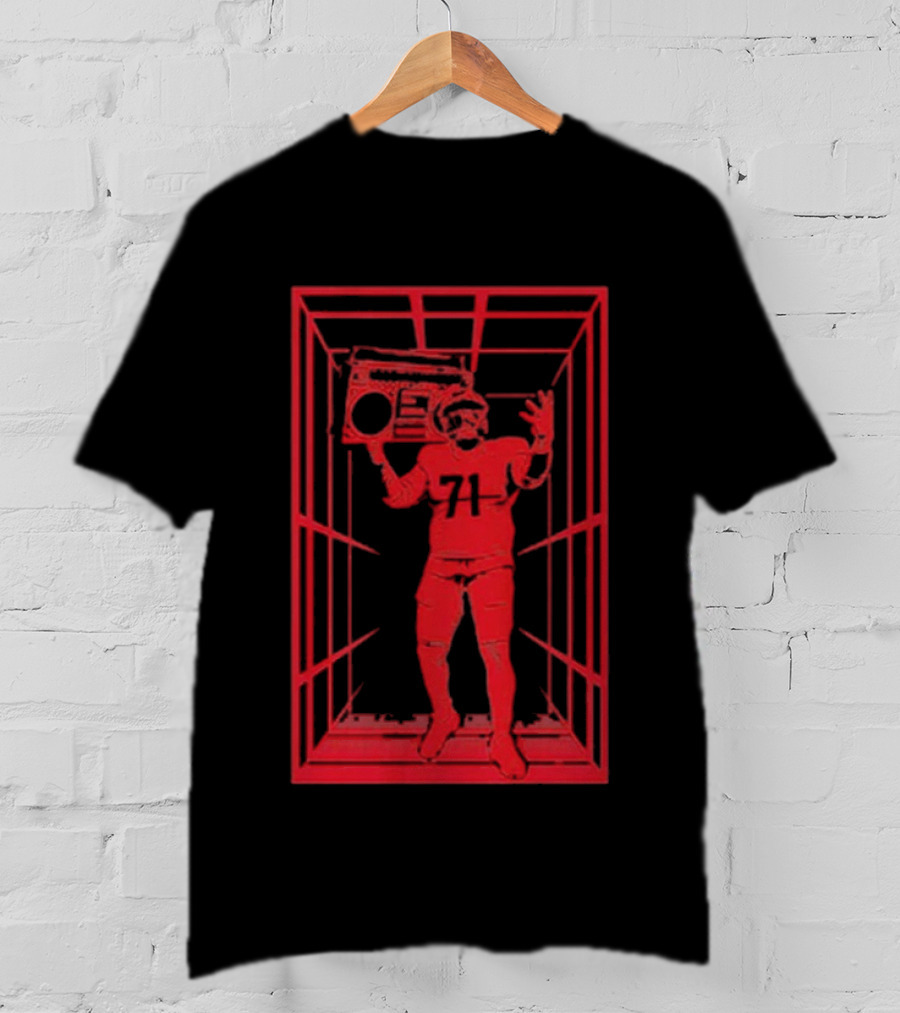 Trent Williams Bay Area Boomin San Francisco Football 71 Boombox T-Shirt