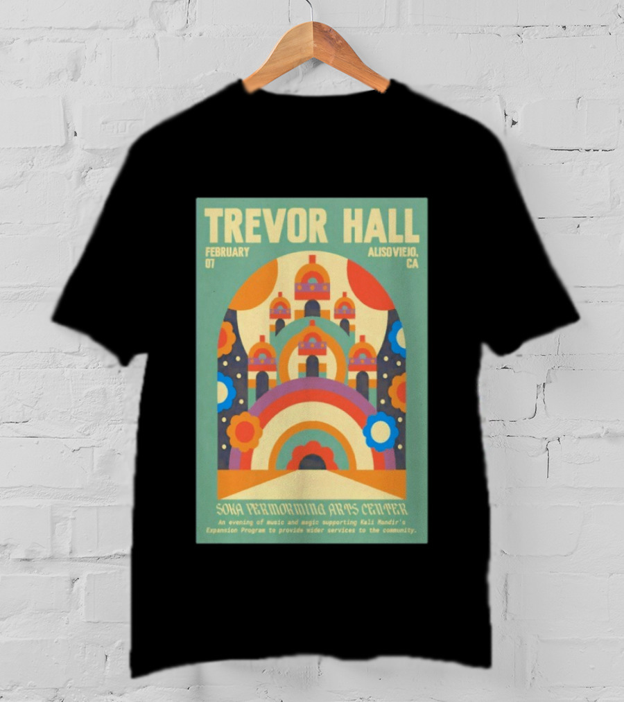 Trevor Hall February 7 2026 Aliso Viejo Soka Performing Arts Center T-Shirt