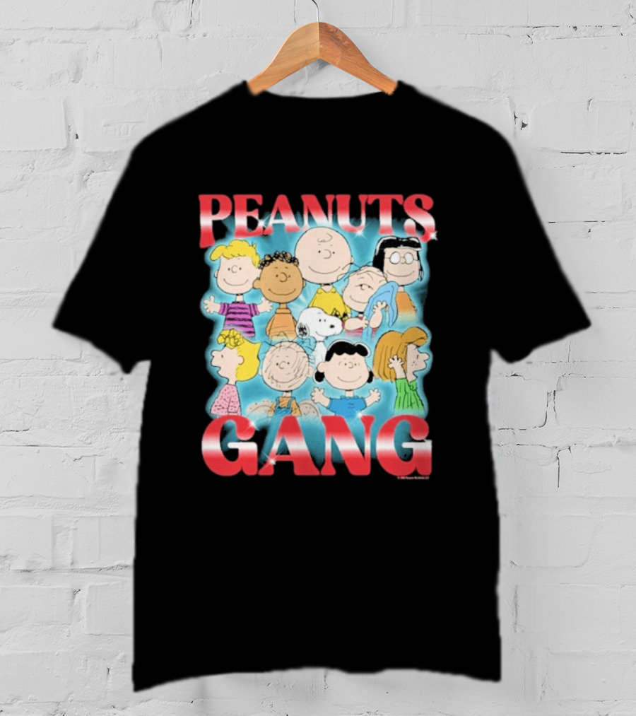 Peanuts Gang Charlie Brown Snoopy Friends T-Shirt