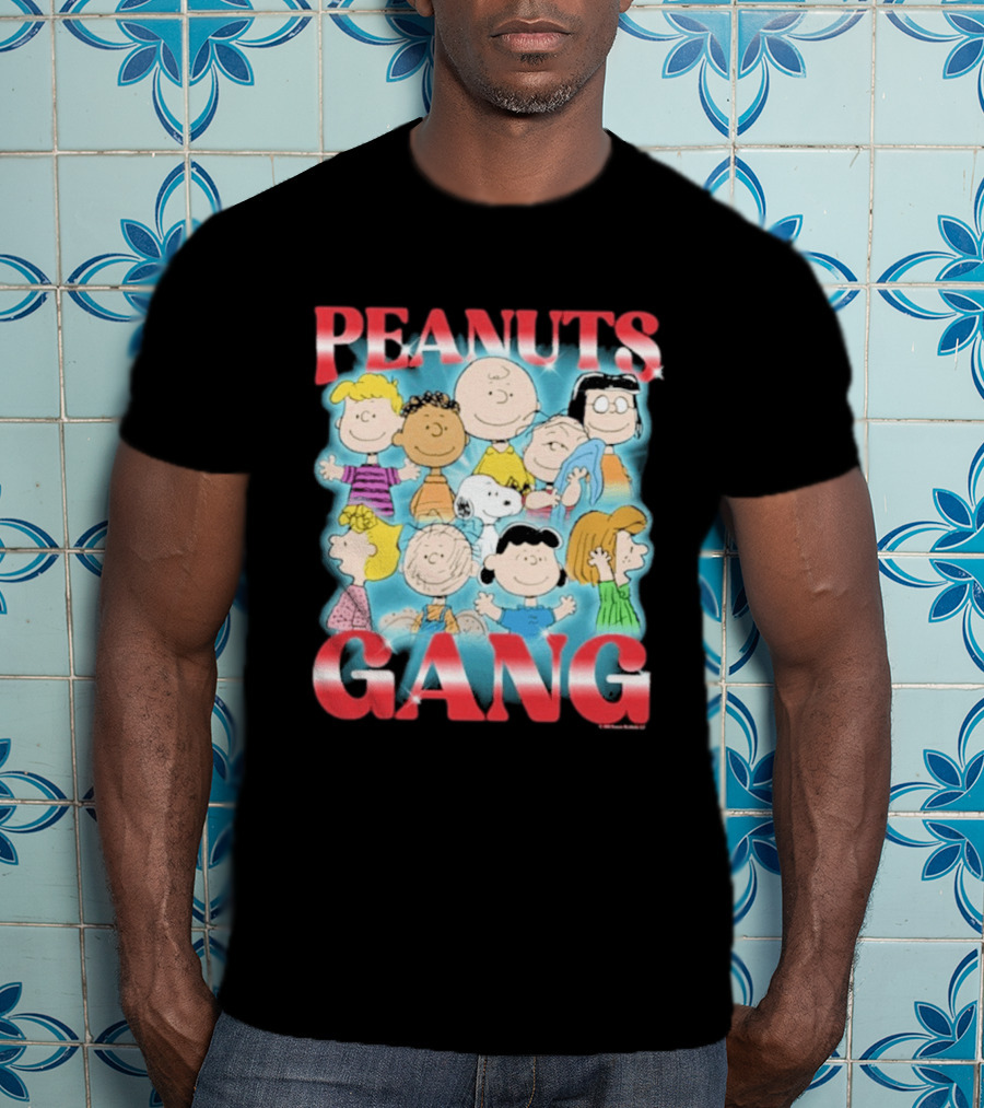 Peanuts Gang Charlie Brown Snoopy Friends T-Shirt