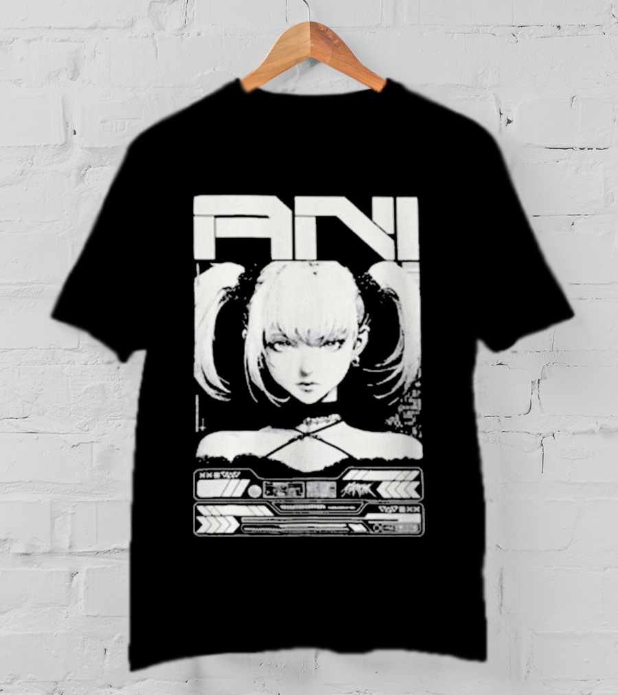 XAI ANI Dark Manga Futuristic Anime Aesthetic T-Shirt