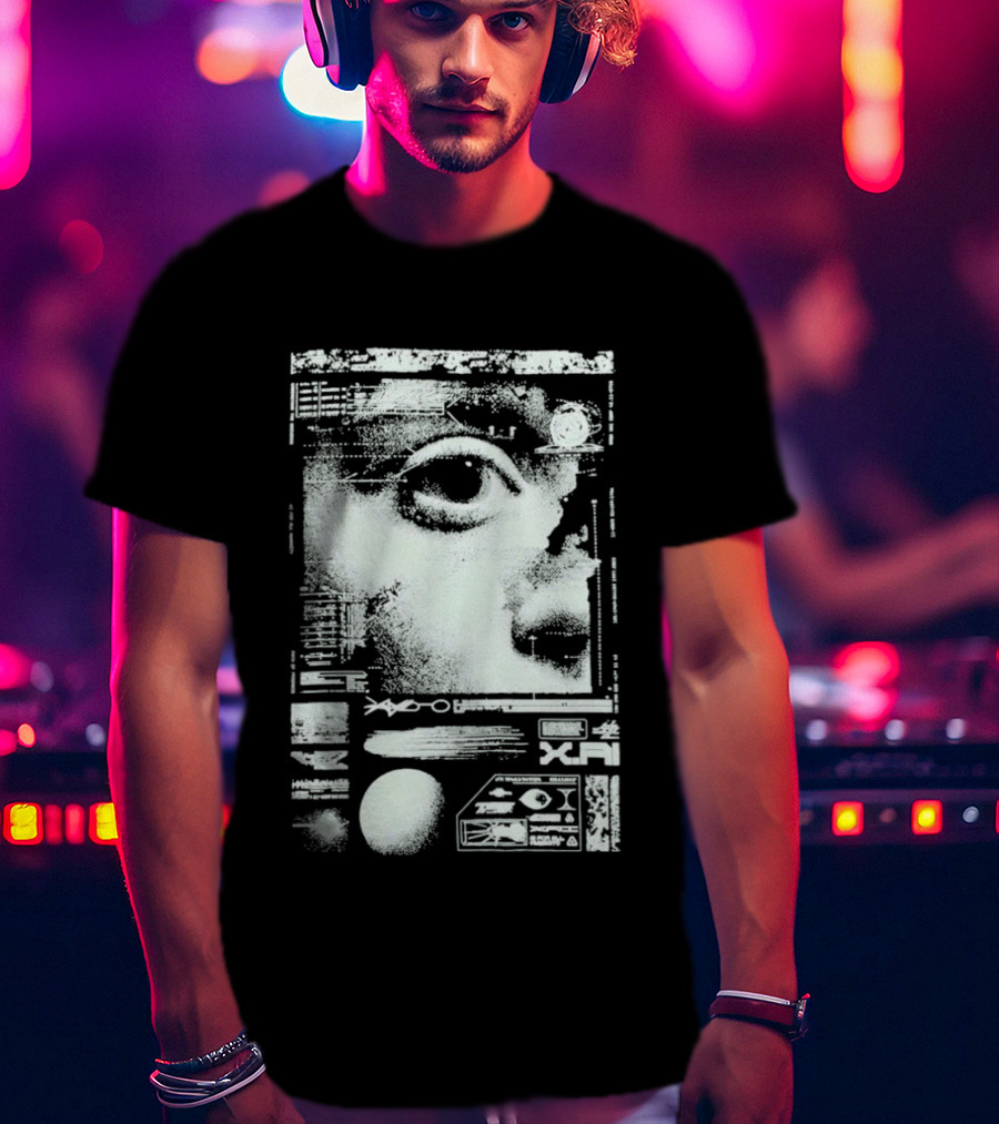 XAI Human Connection Artificial Intelligence Neural Networks Vision Diagram T-Shirt