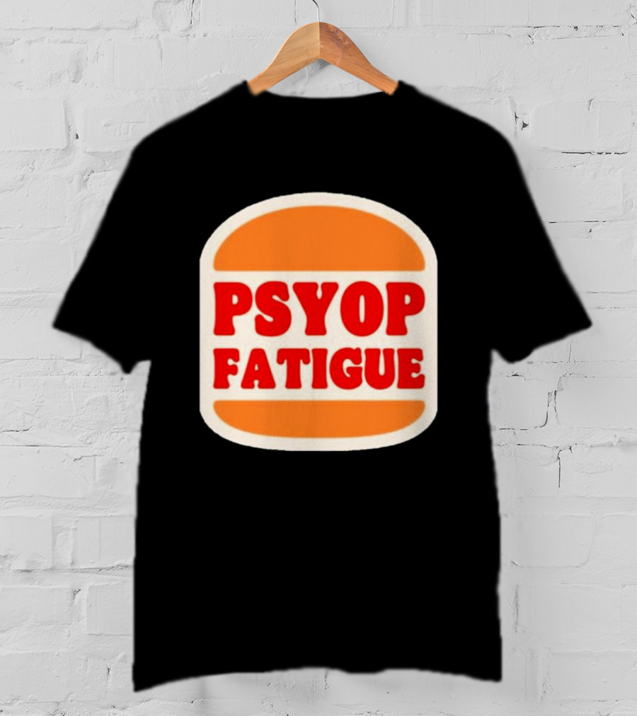 Psyop Fatigue Burger Parody Spirituallock T-Shirt