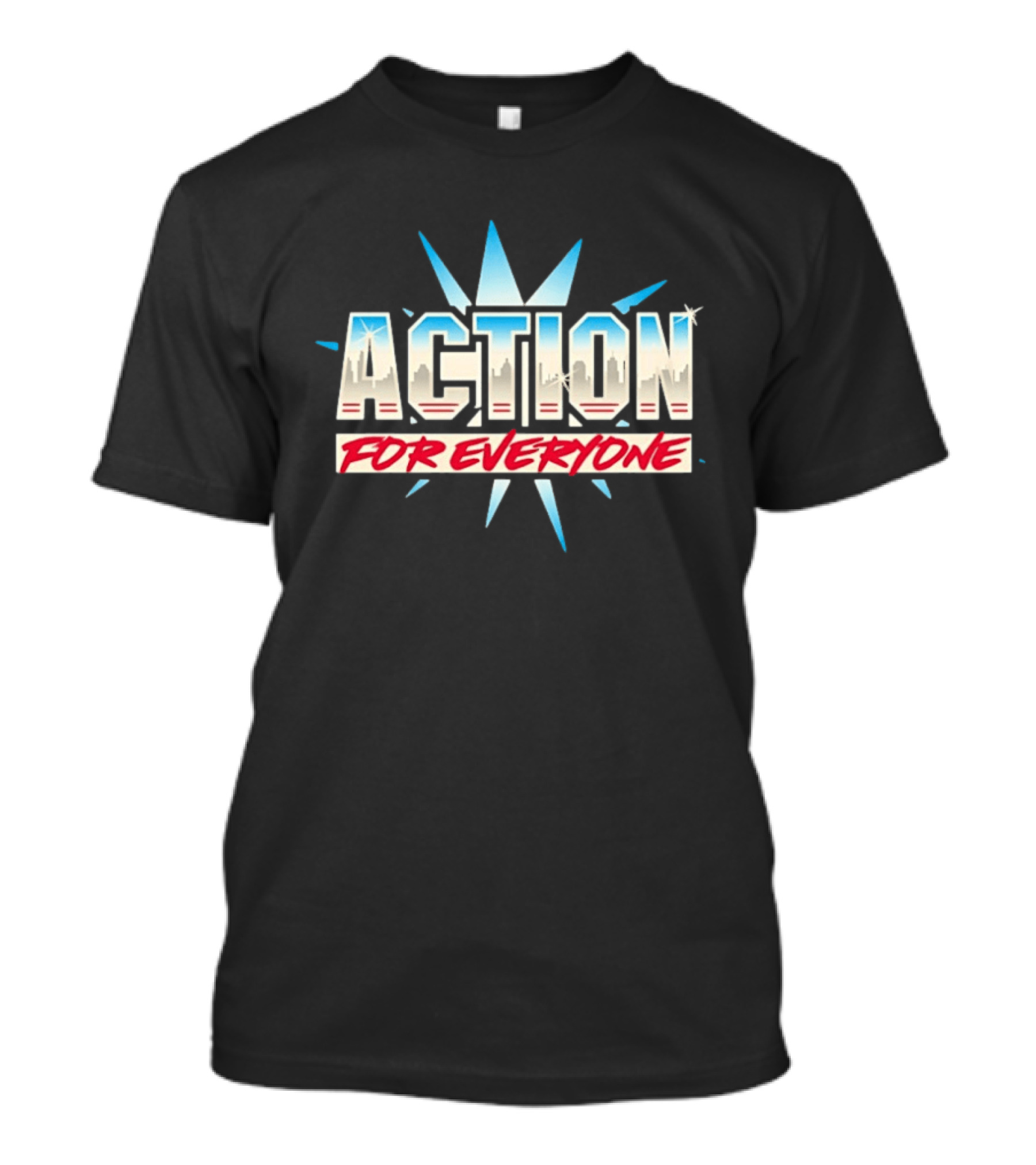 Action For Everyone Skyline Burst T-Shirt