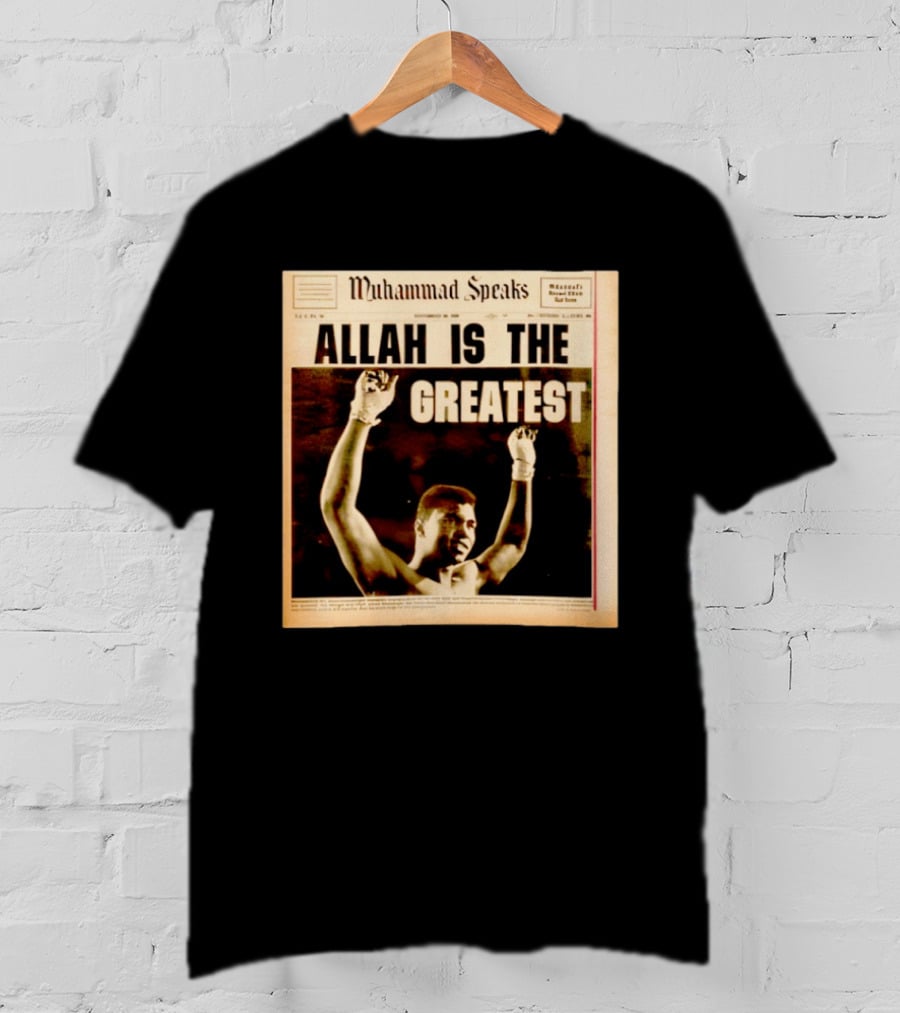 Muhammad Speaks Allah Is The Greatest T-Shirt