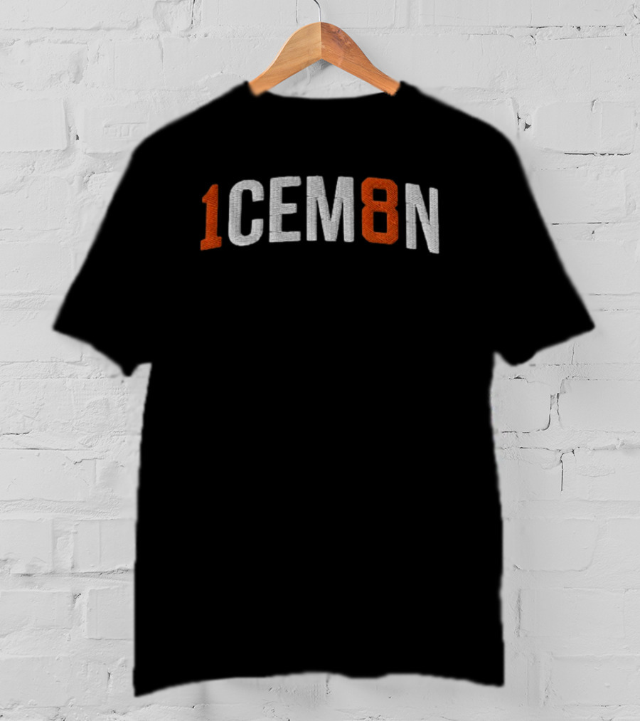Iceman 1CEM8N Caleb Williams 18 Chicago Bears Da Bears Football Nickname T-Shirt