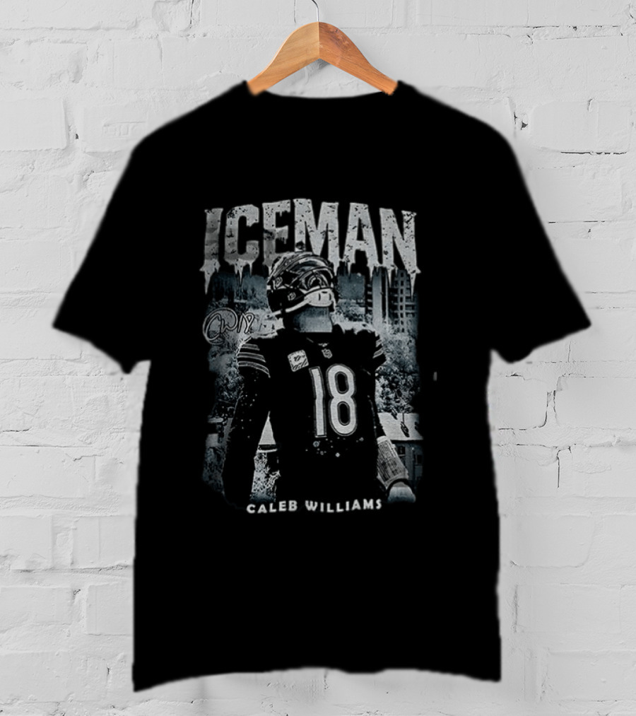 Caleb Williams Iceman Chicago Bears Football Game Day Fan Favorite T-Shirt