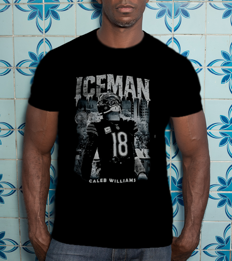 Caleb Williams Iceman Chicago Bears Football Game Day Fan Favorite T-Shirt