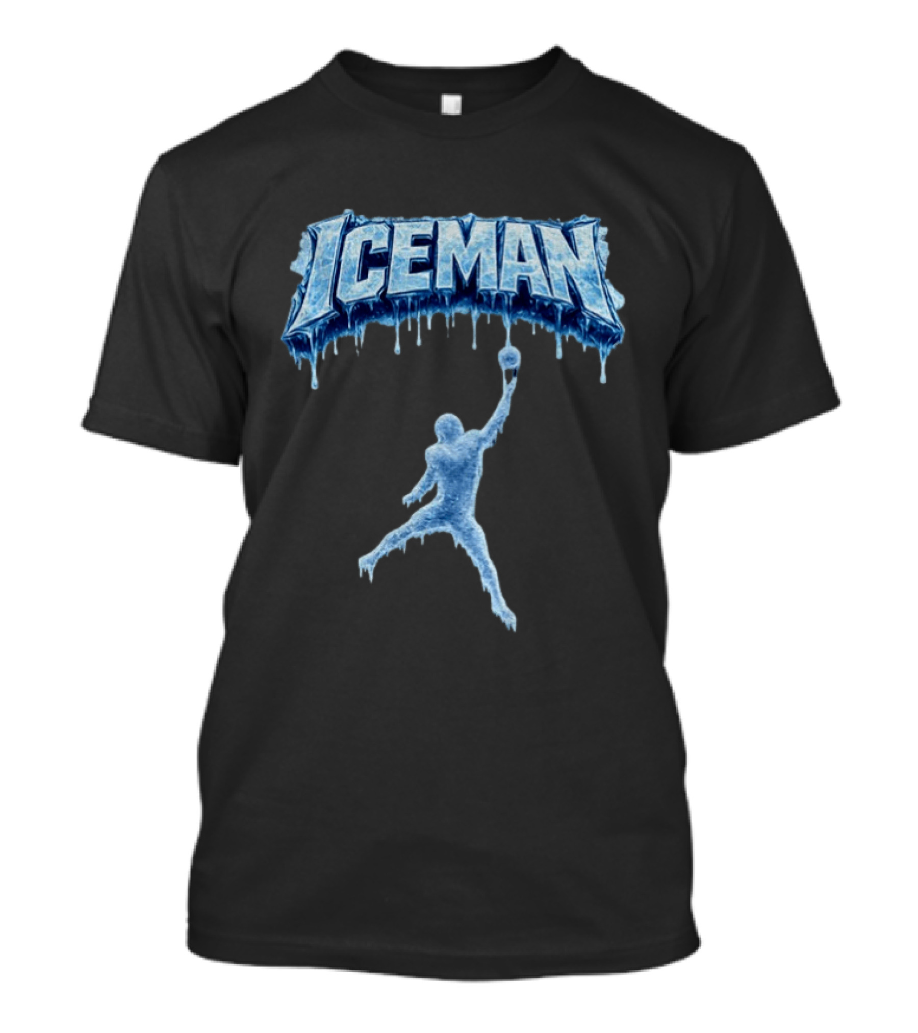 Iceman Caleb Williams Chicago Bears Football Player Ice T-Shirt