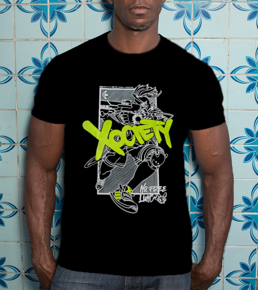 Xociety No Free Lunch Streetwear Fashion T-Shirt