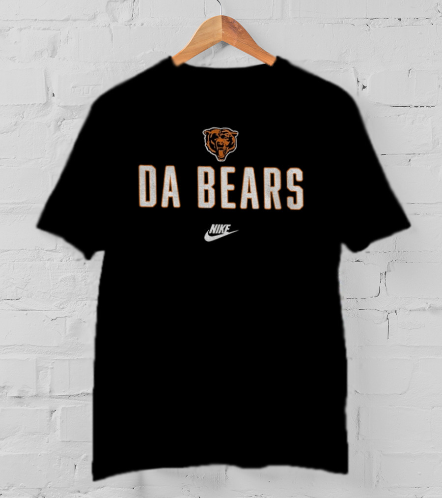 Chicago Bears Da Bears Nike Game Day Football T-Shirt