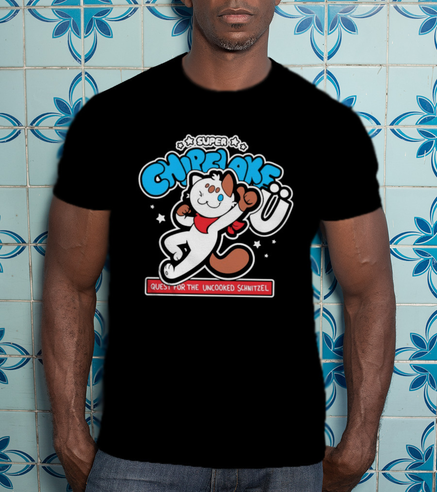 Chipflake Super Chipflake Ü Quest For The Uncooked Schnitzel T-Shirt