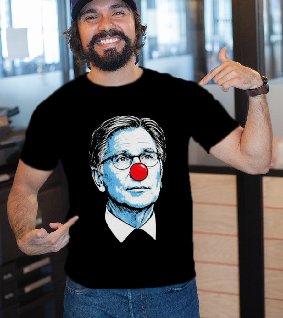 Craig Breslow Clown Portrait Red Nose T-Shirt