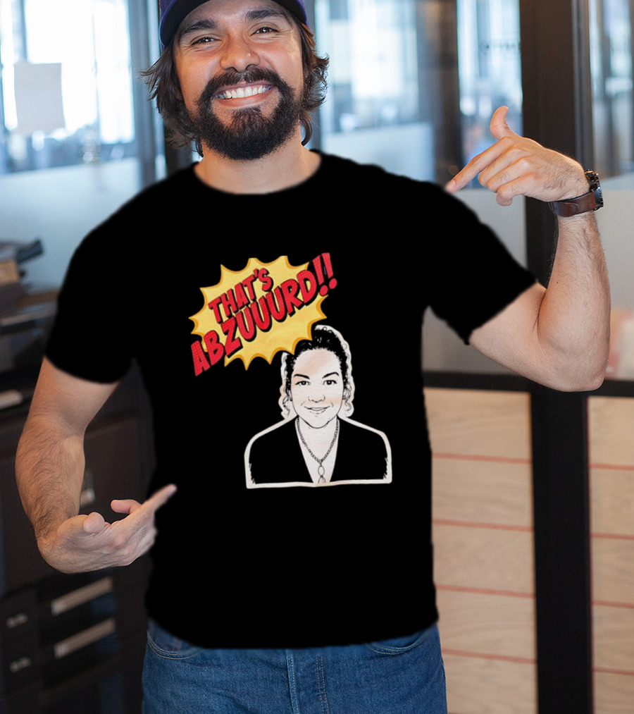 THAT'S ABZUUURD Cartoon Style Comic Expression T-Shirt