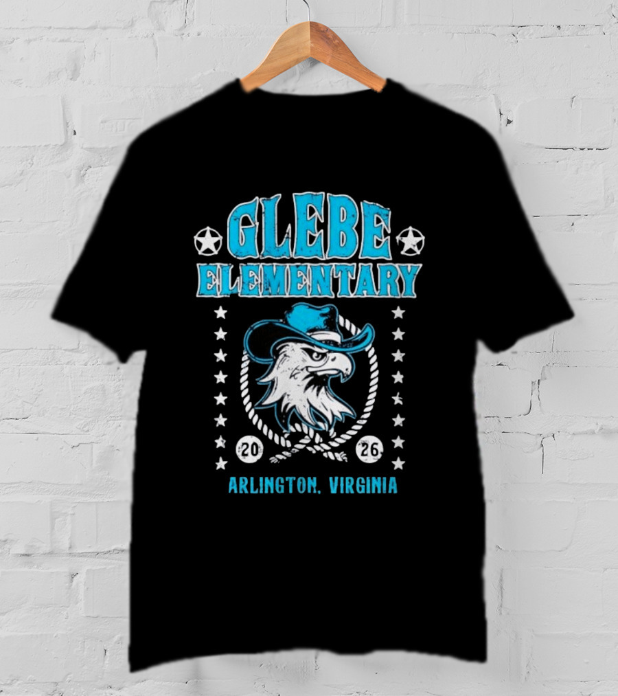 Glebe Elementary Arlington Virginia 2026 Eagle Sheriff T-Shirt