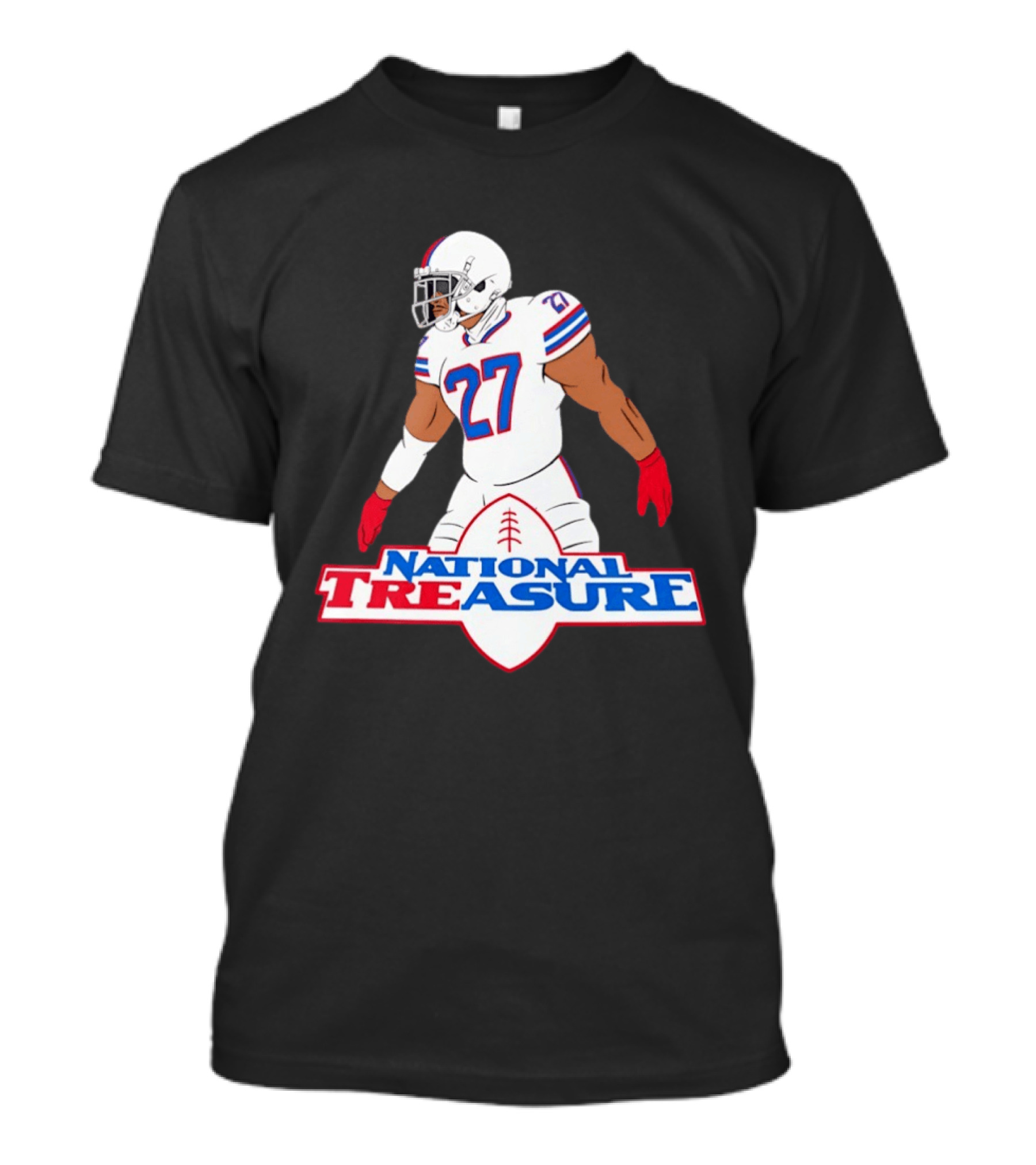 National Treasure Tre'Davious White 27 Buffalo Bills Football Legend T-Shirt