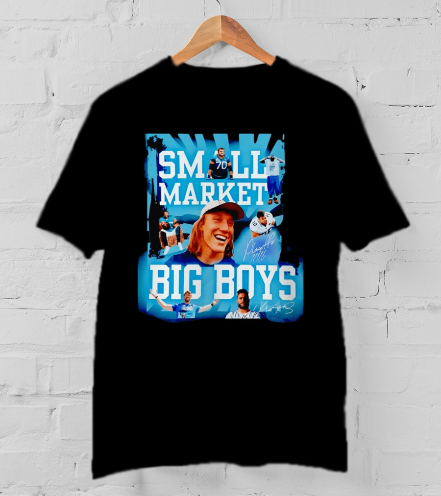 Small Market Big Boys Trevor Lawrence Jacksonville Jaguars Playoffs 2016 T-Shirt