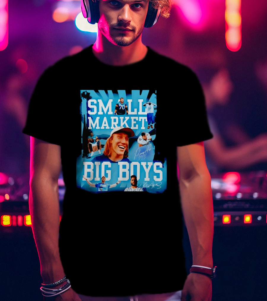 Small Market Big Boys Trevor Lawrence Jacksonville Jaguars Playoffs 2016 T-Shirt