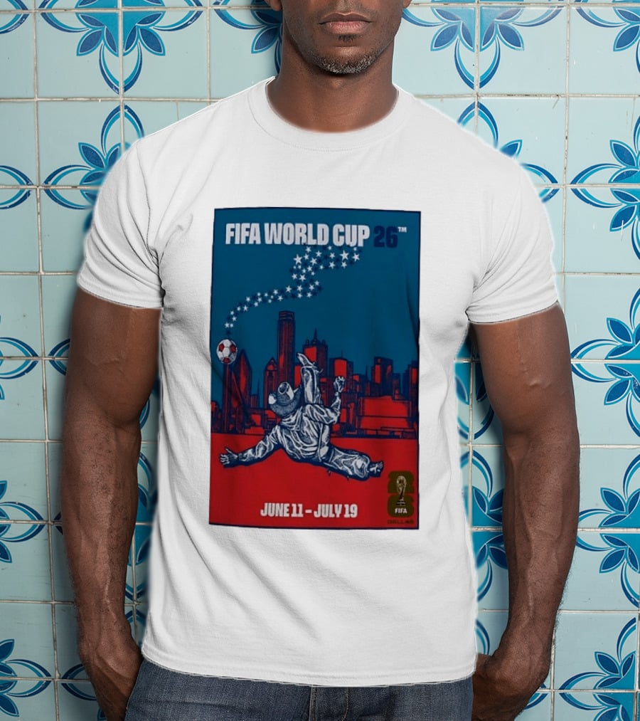 FIFA World Cup 2026 Dallas Cowboy June 11 July 19 T-Shirt