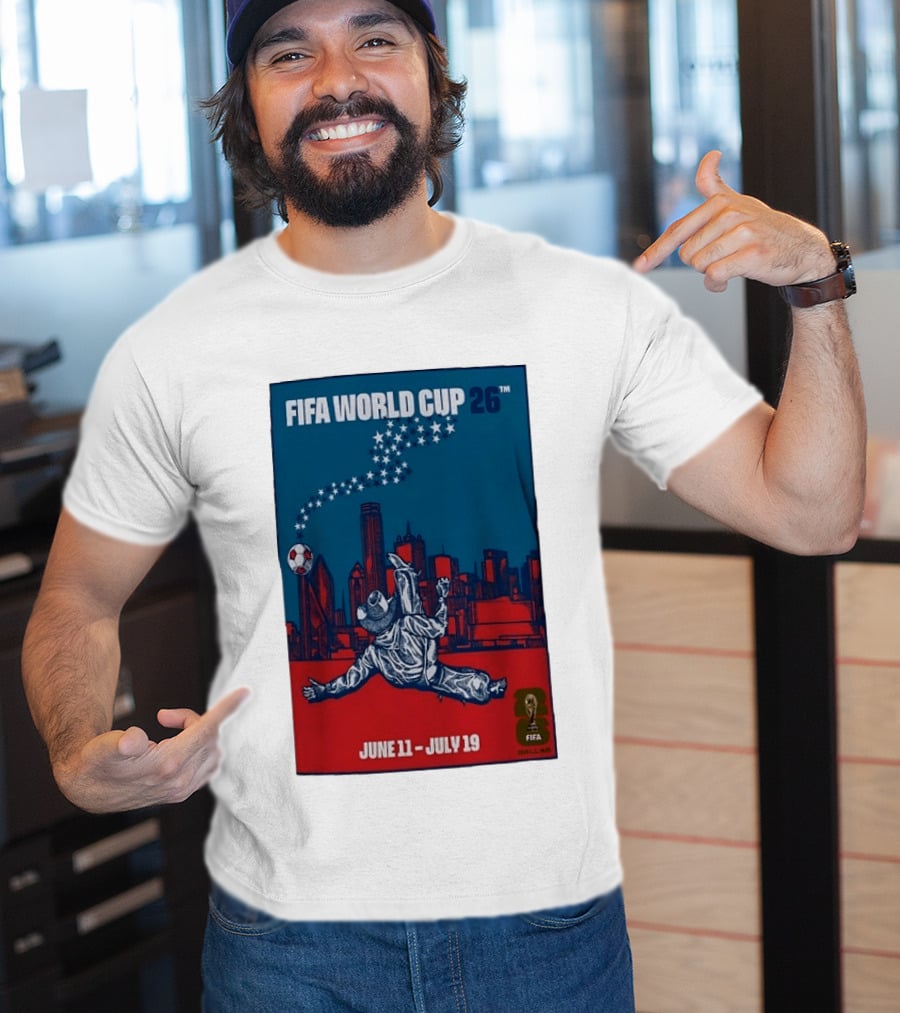 FIFA World Cup 2026 Dallas Cowboy June 11 July 19 T-Shirt