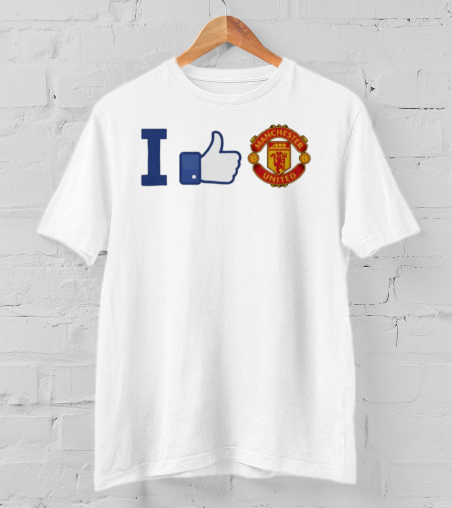 I Like Manchester United Thumbs Up T-Shirt