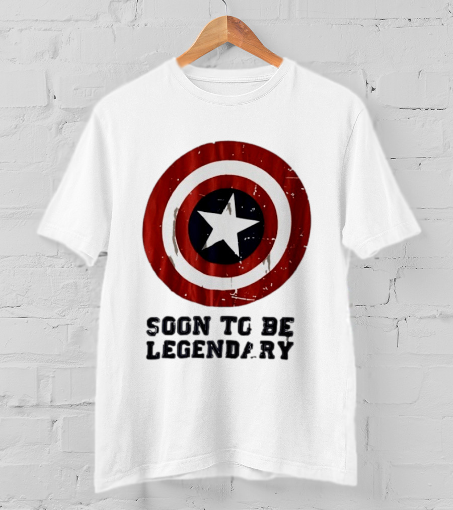 Captain America Shield Soon To Be Legendary Marvel T-Shirt