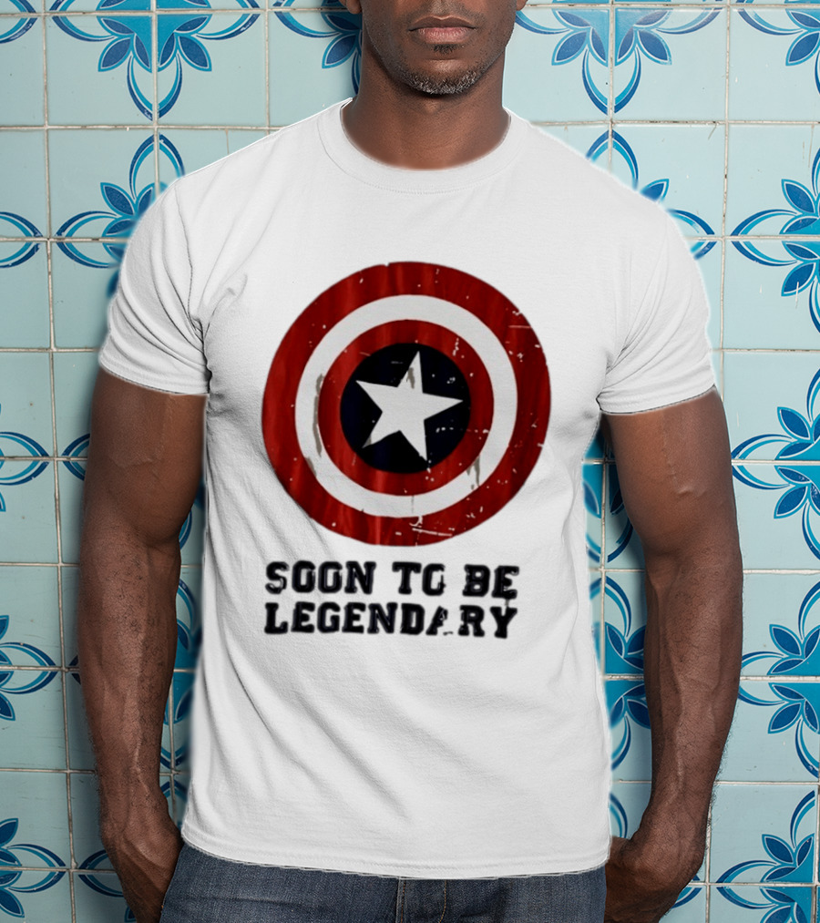 Captain America Shield Soon To Be Legendary Marvel T-Shirt