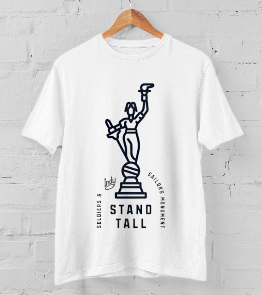 Soldiers And Sailors Monument Stand Tall Statue T-Shirt