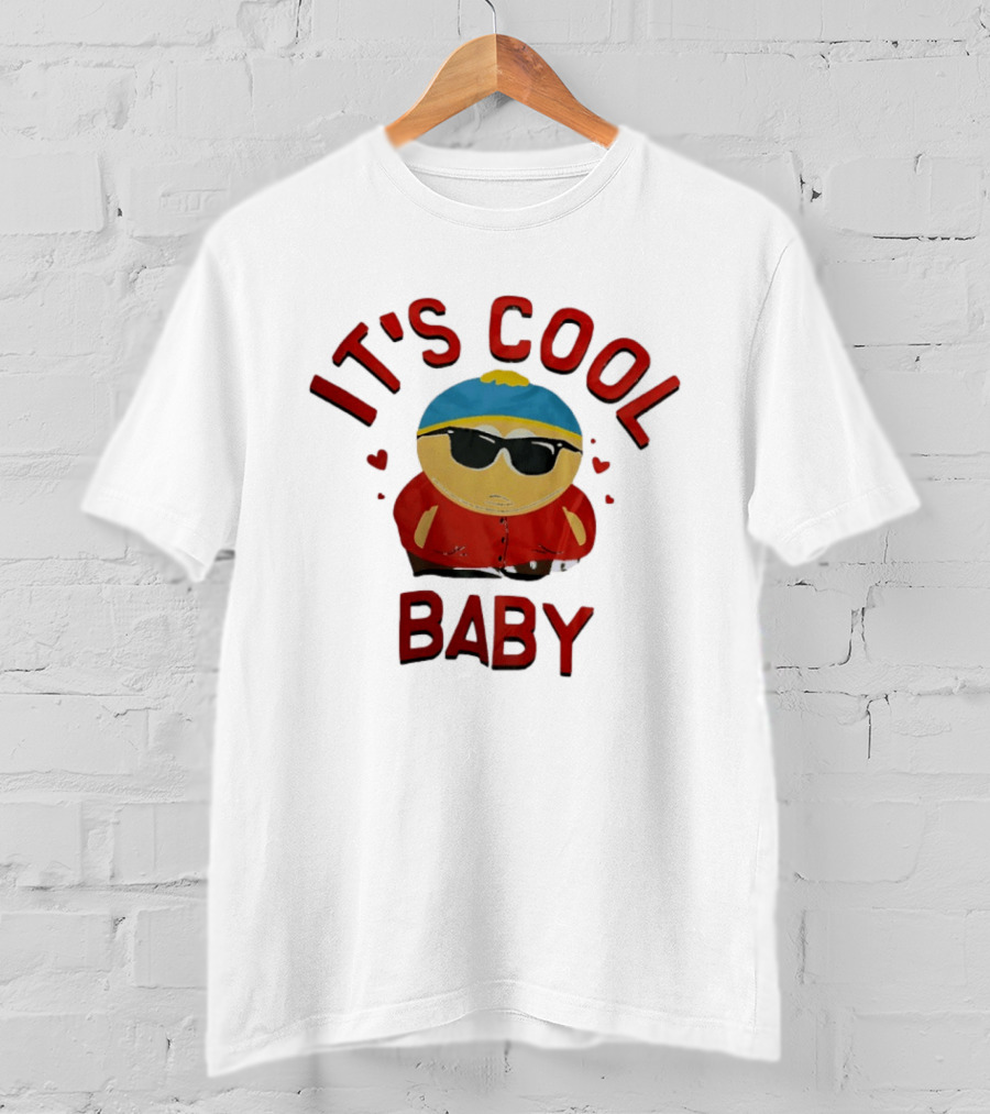 South Park It's Cool Baby Cartman Sunglasses T-Shirt