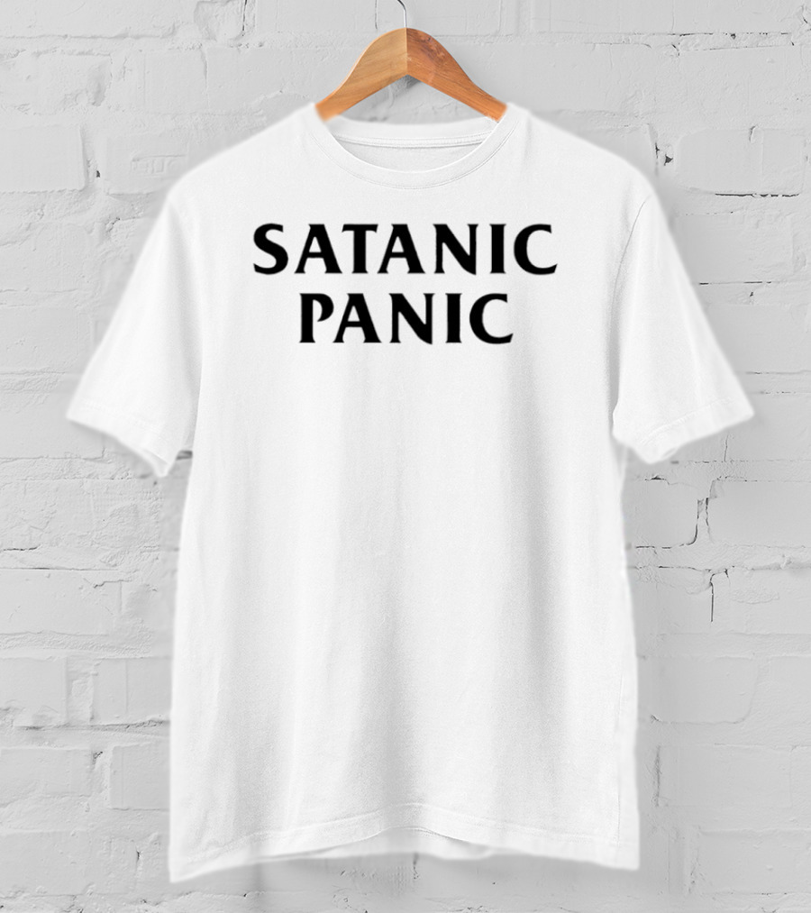 Satanic Panic Vintage 1980s Culture Nostalgia T-Shirt