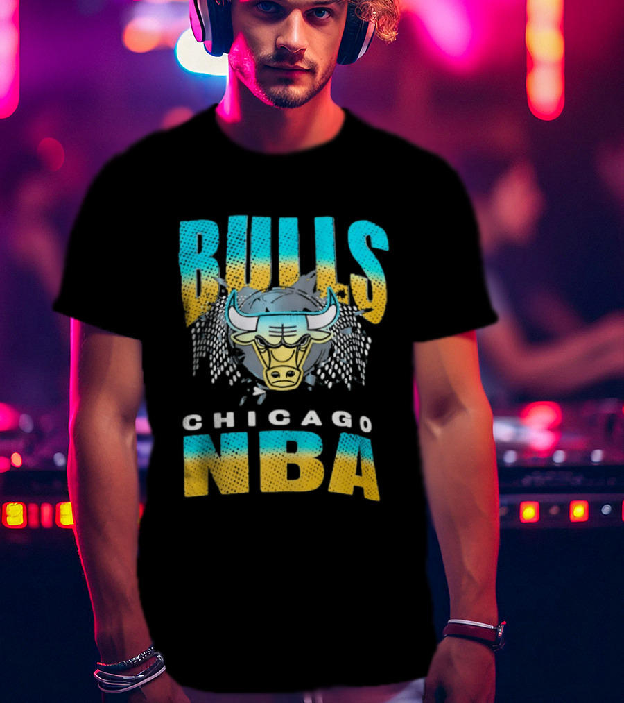 Chicago Bulls NBA Head Bull T-Shirt