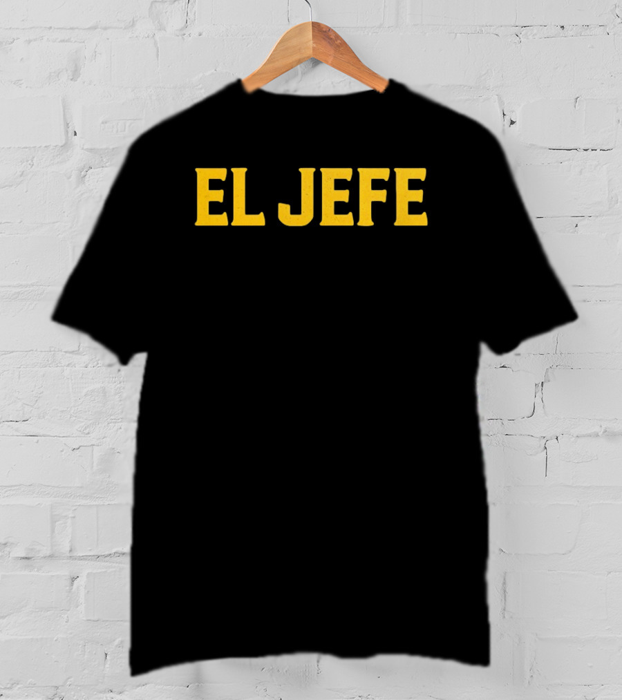 El Jefe Bold Yellow T-Shirt