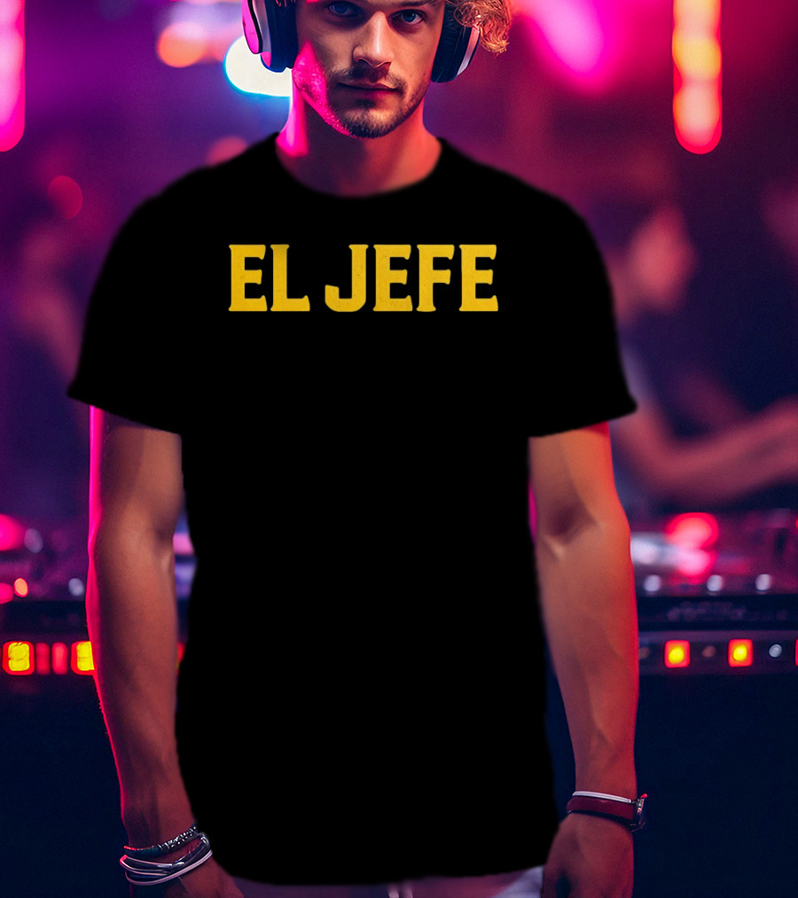 El Jefe Bold Yellow T-Shirt