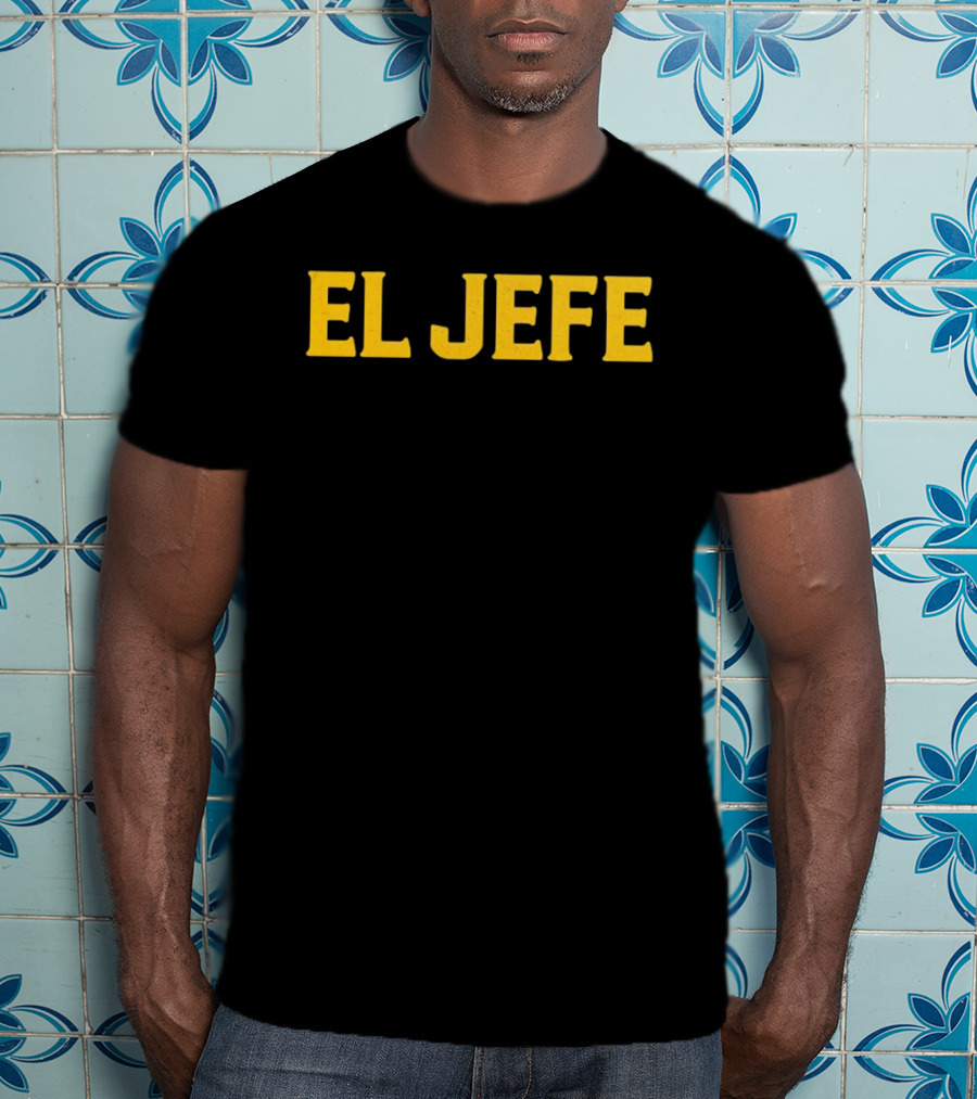 El Jefe Bold Yellow T-Shirt