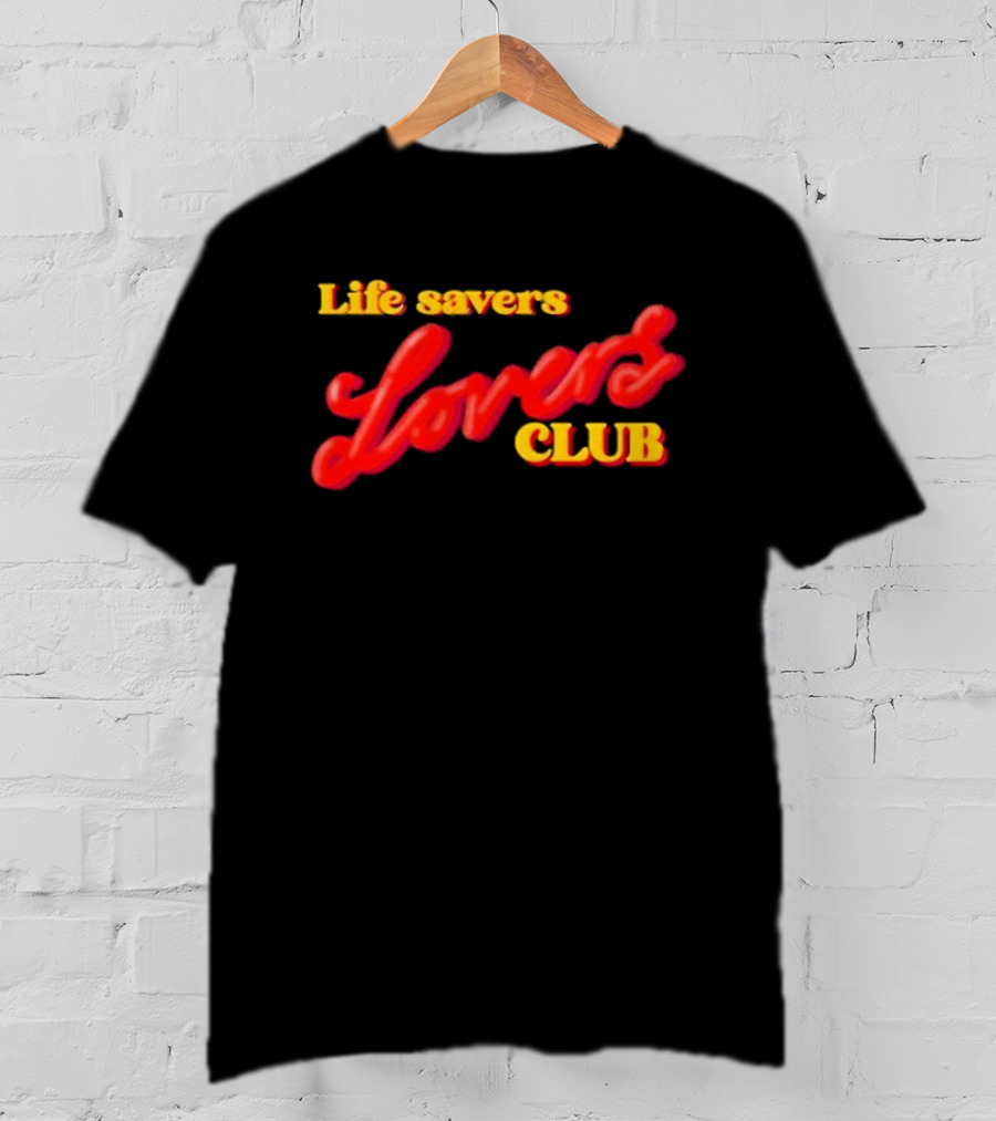 Life Savers Lovers Club Vintage Candy Enthusiasts T-Shirt